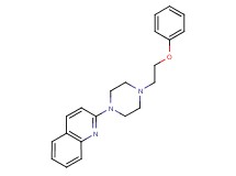 2-[4-(2-phenoxyethyl)-1-piperazinyl]quinoline