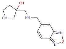 3-{[(2,1,3-benzoxadiazol-5-ylmethyl)amino]methyl}-3-pyrrolidinol dihydrochloride