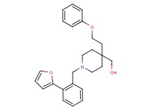 [1-[2-(2-furyl)benzyl]-4-(2-phenoxyethyl)-4-piperidinyl]methanol