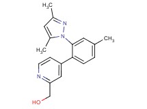 {4-[2-(3,5-dimethyl-1H-pyrazol-1-yl)-4-methylphenyl]-2-pyridinyl}methanol