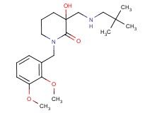 1-(2,3-dimethoxybenzyl)-3-{[(2,2-dimethylpropyl)amino]methyl}-3-hydroxypiperidin-2-one