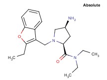 (2S,4S)-4-amino-N,N-diethyl-1-[(2-ethyl-1-benzofuran-3-yl)methyl]pyrrolidine-2-carboxamide