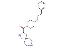 3-{[4-(3-phenylpropyl)-1-piperidinyl]carbonyl}-2,8-diazaspiro[4.5]decane