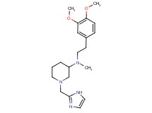 N-[2-(3,4-dimethoxyphenyl)ethyl]-1-(1H-imidazol-2-ylmethyl)-N-methyl-3-piperidinamine