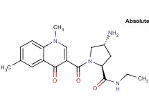(4R)-4-amino-1-[(1,6-dimethyl-4-oxo-1,4-dihydroquinolin-3-yl)carbonyl]-N-ethyl-L-prolinamide