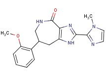 7-(2-methoxyphenyl)-2-(1-methyl-1H-imidazol-2-yl)-5,6,7,8-tetrahydroimidazo[4,5-c]azepin-4(1H)-one