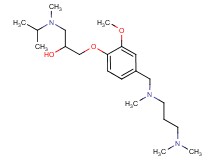 1-(4-{[[3-(dimethylamino)propyl](methyl)amino]methyl}-2-methoxyphenoxy)-3-[isopropyl(methyl)amino]-2-propanol