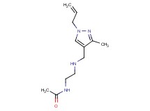 N-(2-{[(1-allyl-3-methyl-1H-pyrazol-4-yl)methyl]amino}ethyl)acetamide