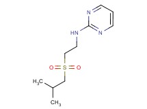 N-[2-(isobutylsulfonyl)ethyl]pyrimidin-2-amine