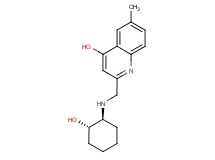 2-({[(1S*,2S*)-2-hydroxycyclohexyl]amino}methyl)-6-methylquinolin-4-ol