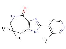 7,7-dimethyl-2-(3-methylpyridin-4-yl)-5,6,7,8-tetrahydroimidazo[4,5-c]azepin-4(1H)-one
