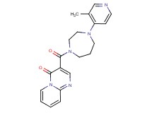 3-{[4-(3-methyl-4-pyridinyl)-1,4-diazepan-1-yl]carbonyl}-4H-pyrido[1,2-a]pyrimidin-4-one
