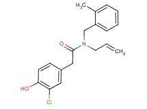 N-allyl-2-(3-chloro-4-hydroxyphenyl)-N-(2-methylbenzyl)acetamide