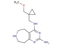 N~4~-{[1-(methoxymethyl)cyclopropyl]methyl}-6,7,8,9-tetrahydro-5H-pyrimido[4,5-d]azepine-2,4-diamine