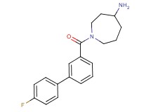 1-[(4'-fluoro-3-biphenylyl)carbonyl]-4-azepanamine