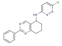 N-(6-chloropyridazin-3-yl)-2-phenyl-5,6,7,8-tetrahydroquinazolin-5-amine