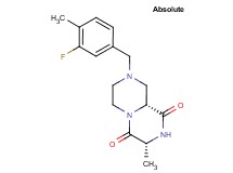 (3R,9aR)-8-(3-fluoro-4-methylbenzyl)-3-methyltetrahydro-2H-pyrazino[1,2-a]pyrazine-1,4(3H,6H)-dione