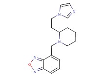 4-({2-[2-(1H-imidazol-1-yl)ethyl]piperidin-1-yl}methyl)-2,1,3-benzoxadiazole