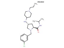 (4R)-1-(3-chlorobenzyl)-N-isopropyl-4-[(1-propyl-4-piperidinyl)amino]-L-prolinamide