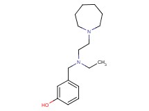 3-{[(2-azepan-1-ylethyl)(ethyl)amino]methyl}phenol