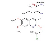 N~2~-({2-[(2-chloro-2-propen-1-yl)oxy]-6,7-dimethoxy-3-quinolinyl}methyl)-L-leucinamide