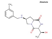 (3R,7S,8aS)-3-[(1S)-1-hydroxyethyl]-7-[(3-methylbenzyl)amino]hexahydropyrrolo[1,2-a]pyrazine-1,4-dione