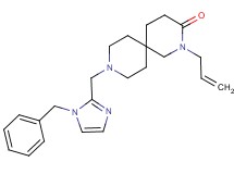 2-allyl-9-[(1-benzyl-1H-imidazol-2-yl)methyl]-2,9-diazaspiro[5.5]undecan-3-one