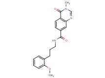N-[3-(2-methoxyphenyl)propyl]-3-methyl-4-oxo-3,4-dihydroquinazoline-7-carboxamide