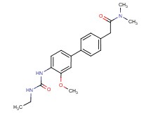 2-(4'-{[(ethylamino)carbonyl]amino}-3'-methoxybiphenyl-4-yl)-N,N-dimethylacetamide