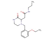2-[1-(2-ethoxybenzyl)-3-oxo-2-piperazinyl]-N-propylacetamide