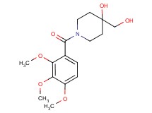 4-(hydroxymethyl)-1-(2,3,4-trimethoxybenzoyl)piperidin-4-ol