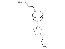 (1R*,5R*)-6-(2-methoxyethyl)-3-(5-propyl-1,3,4-thiadiazol-2-yl)-3,6-diazabicyclo[3.2.2]nonane
