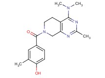 4-{[4-(dimethylamino)-2-methyl-5,8-dihydropyrido[3,4-d]pyrimidin-7(6H)-yl]carbonyl}-2-methylphenol