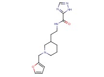 N-{2-[1-(2-furylmethyl)piperidin-3-yl]ethyl}-1H-1,2,4-triazole-5-carboxamide