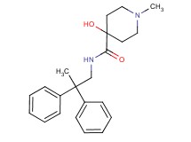 N-(2,2-diphenylpropyl)-4-hydroxy-1-methylpiperidine-4-carboxamide