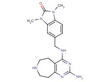 5-{[(2-amino-6,7,8,9-tetrahydro-5H-pyrimido[4,5-d]azepin-4-yl)amino]methyl}-1,3-dimethyl-1,3-dihydro-2H-benzimidazol-2-one