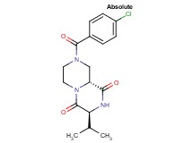 (3S,9aR)-8-(4-chlorobenzoyl)-3-isopropyltetrahydro-2H-pyrazino[1,2-a]pyrazine-1,4(3H,6H)-dione