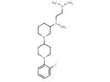 N-[1'-(2-fluorophenyl)-1,4'-bipiperidin-3-yl]-N,N',N'-trimethyl-1,2-ethanediamine