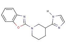 2-[3-(1H-imidazol-2-yl)-1-piperidinyl]-1,3-benzoxazole