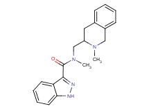 N-methyl-N-[(2-methyl-1,2,3,4-tetrahydro-3-isoquinolinyl)methyl]-1H-indazole-3-carboxamide