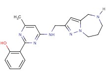 2-{4-methyl-6-[(5,6,7,8-tetrahydro-4H-pyrazolo[1,5-a][1,4]diazepin-2-ylmethyl)amino]-2-pyrimidinyl}phenol dihydrochloride