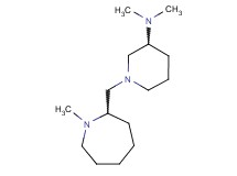 N,N-dimethyl-1-[(1-methyl-2-azepanyl)methyl]-3-piperidinamine