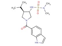 N'-[(3S*,4R*)-1-(1H-indol-6-ylcarbonyl)-4-isopropylpyrrolidin-3-yl]-N,N-dimethylsulfamide