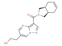 2-{3-[(3aR*,7aS*)-1,3,3a,4,7,7a-hexahydro-2H-isoindol-2-ylcarbonyl]pyrazolo[1,5-a]pyrimidin-6-yl}ethanol