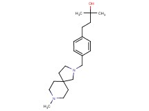 2-methyl-4-{4-[(8-methyl-2,8-diazaspiro[4.5]dec-2-yl)methyl]phenyl}-2-butanol