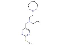 (2-azepan-1-ylethyl)ethyl{[2-(methylthio)pyrimidin-5-yl]methyl}amine