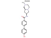 4'-hydroxy-N-[(7S,8aS)-2-methyloctahydropyrrolo[1,2-a]pyrazin-7-yl]biphenyl-4-carboxamide