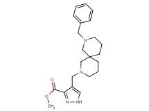 methyl 4-[(8-benzyl-2,8-diazaspiro[5.5]undec-2-yl)methyl]-1H-pyrazole-3-carboxylate