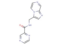 N-(imidazo[1,2-a]pyrazin-3-ylmethyl)pyrazine-2-carboxamide