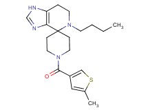 5-butyl-1'-[(5-methyl-3-thienyl)carbonyl]-1,5,6,7-tetrahydrospiro[imidazo[4,5-c]pyridine-4,4'-piperidine]